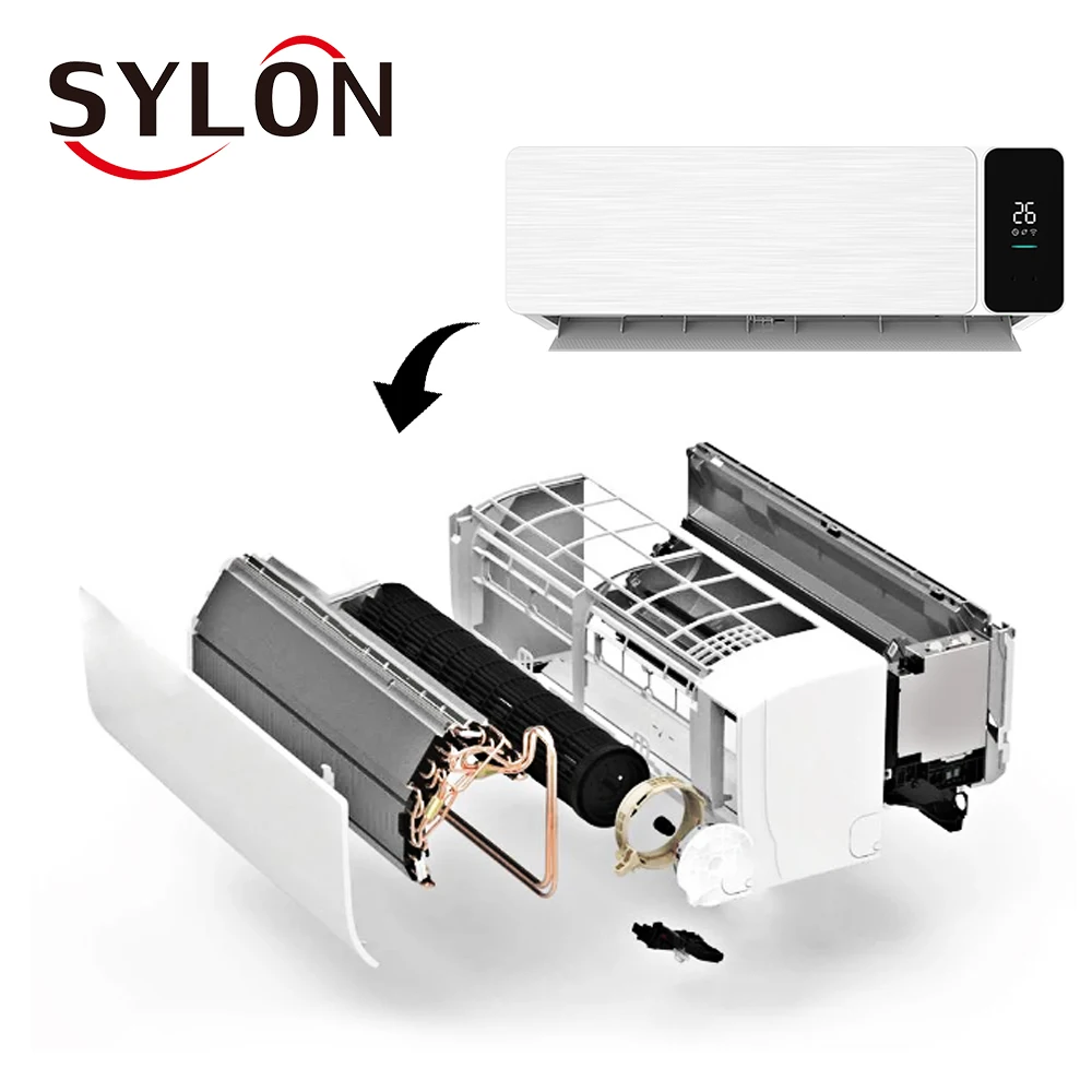 New series wall split unit inverter 18000btu 1.5tons 2hp smart electric air conditioner for household room 110v-120v 220-240v