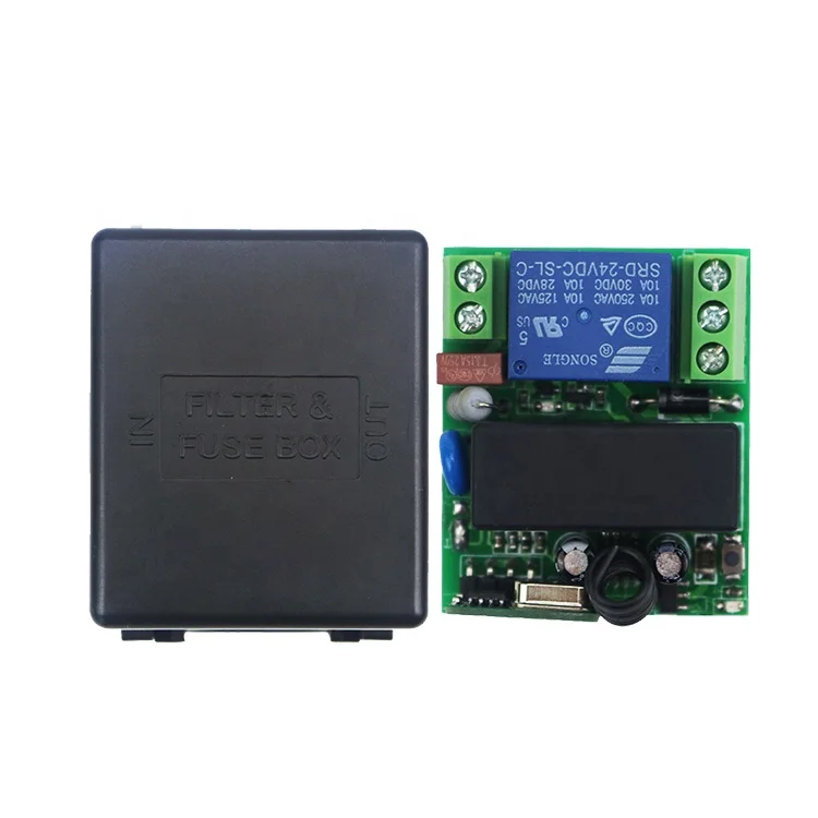 Универсальный беспроводной пульт дистанционного управления AC 220 В 1 канал РЧ для двери гаража