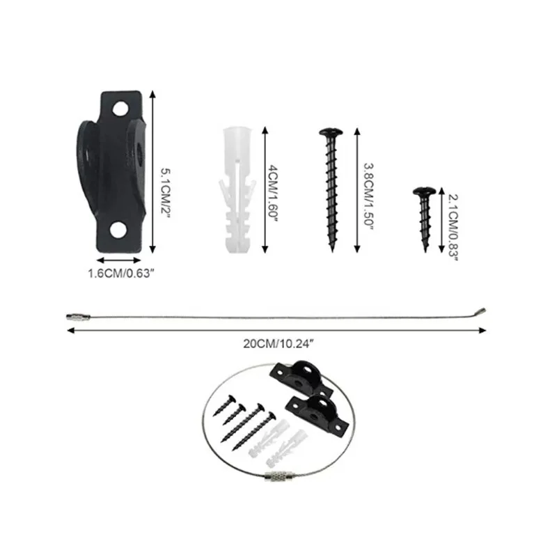 Factory Cheap Baby Proofing Furniture Straps Secure 400 Pound Furniture Prevent Falling Anti Tip Furniture Anchors