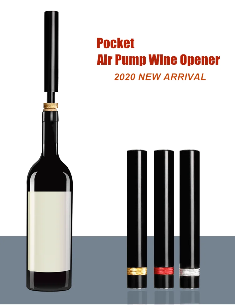 New Product Ideas 2022 Amazingly Simple Wine Opener Pressure Air Wine Pump Easy Cork Remover Corkscrew Top Seller in Amazon