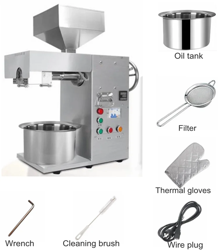 Новый дизайн бытовой мини-пресс для оливкового ореха высокого качества