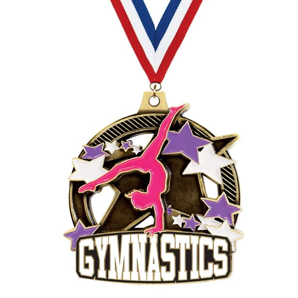 School Graduation Community Youth Club Metal Sports Promotion Medal OEM Stamping Souvenir Dance Gymnastics Medal