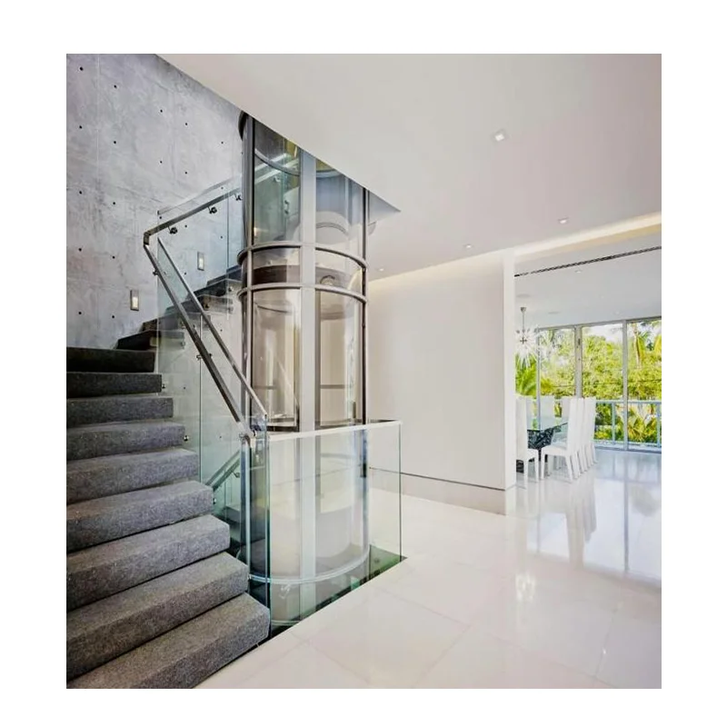 Fuji elevator Home circular high-end customized 360 degrees without dead ends villa elevator