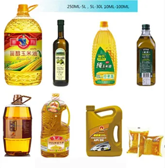 KEFAI Semi-Auto Oil Bottle Liquid Bottling Machine Filling Machine Line