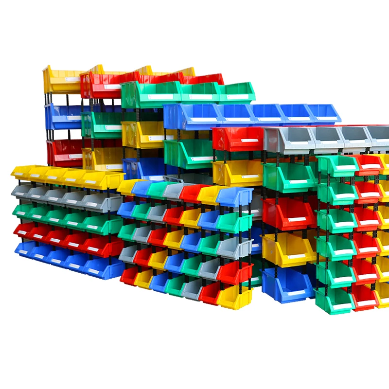 Craft storage Plastic Parts Box Warehouse Storage Stackable Bin