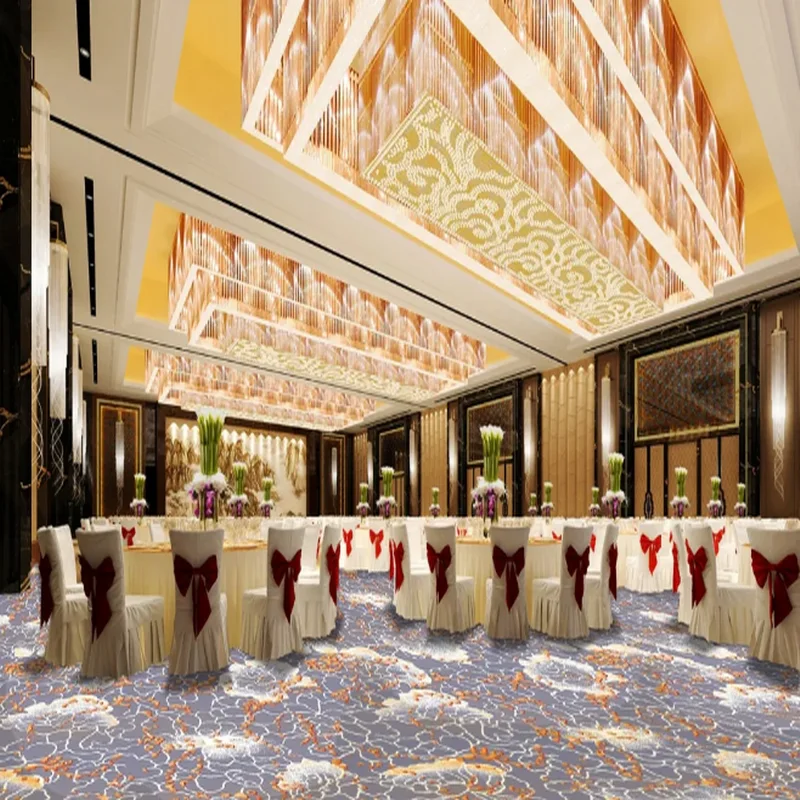 Luxury Design Hotel Lobby Carpet Cheap Price AXminster Woven Jacquard Nylon Loop Pile Tufted Cut Pile Rug Washable Classic Style