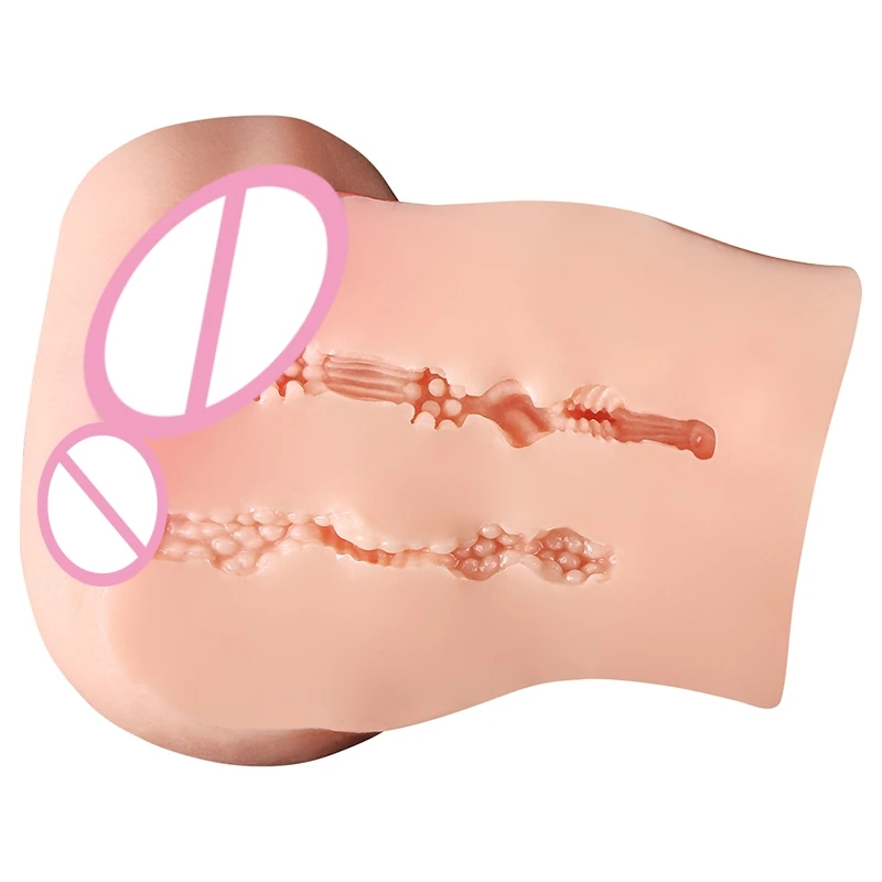 Hot Sale Factory Sex Toys Vagina ass and Sexy small ass Pussy Vagina anus 2in1 Ass Sex male masturbators