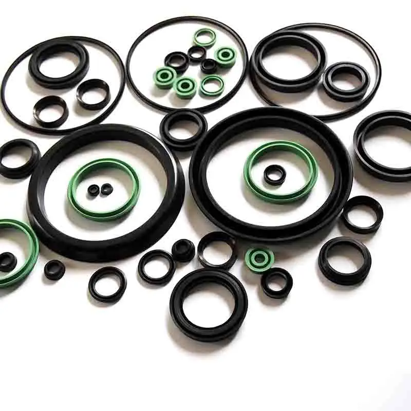 Cuten customized Polyurethane oil sealing ring Boom seal kit black white clear Silicone NBR EPDM FKM rubber O ring seals