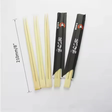 Customized print logo Wholesale Custom Printed Logo Bulk Chop Sticks Disposable Bamboo Chopsticks