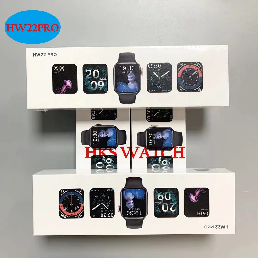 Смарт-часы HW22 pro 1 7 IPS умные часы и браслеты экранный Многофункциональный Bluetooth Смарт-кнопки беспроводной зарядки спортивные трекер HW22pro