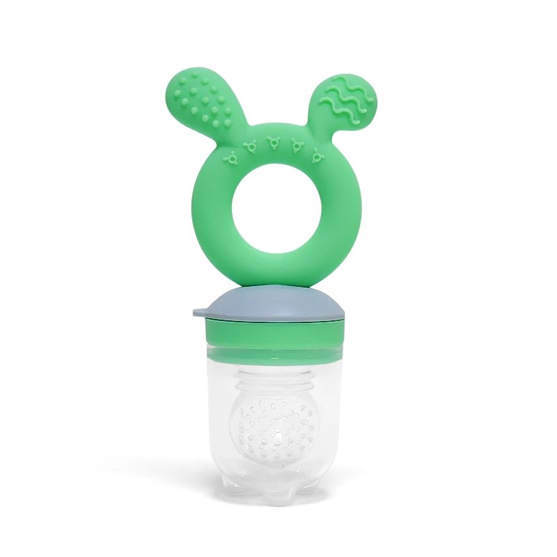 Legenday High Quality BPA Free Fruit Feeder Pacifier Baby Silicone Fresh Food Feeder Teether