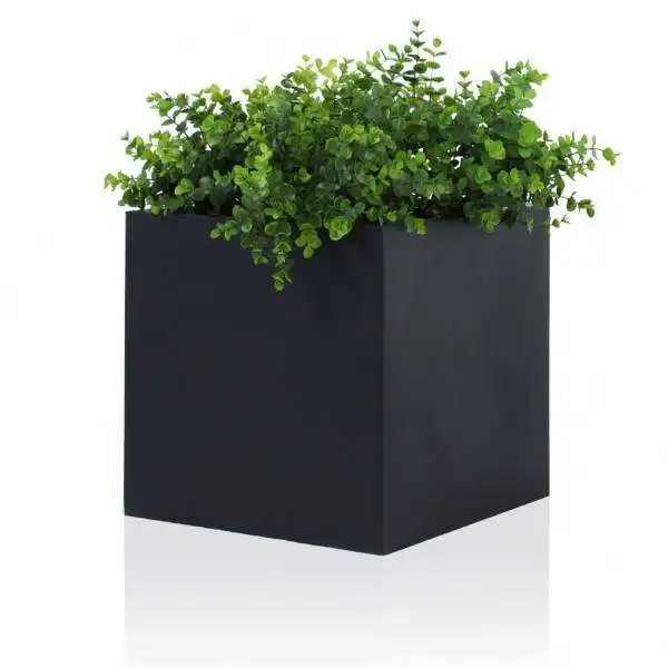 Outdoor Stainless Steel High Quality Mirror Large Metal Plant Pot Flower pot Custom Flower pot