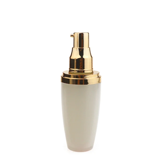 15ml 30ml 50ml empty fancy lotion pump bottles luxury gold cosmetic bottle