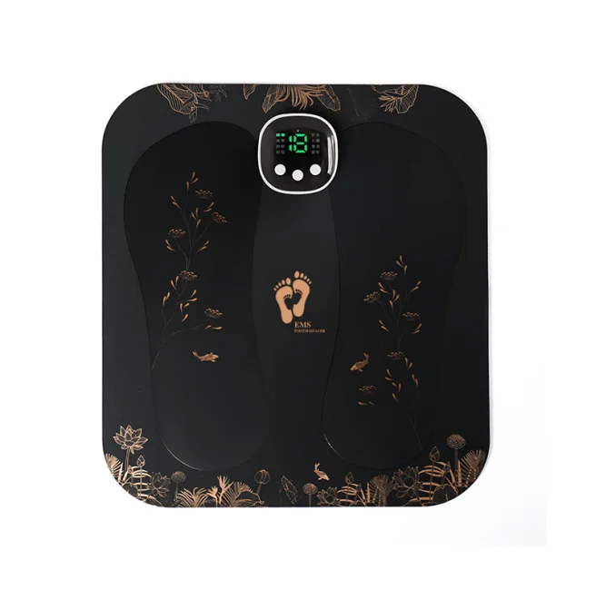 New hot-selling electric intelligent EMS foot massager Home relaxation muscle pulse point USB charging foot pad