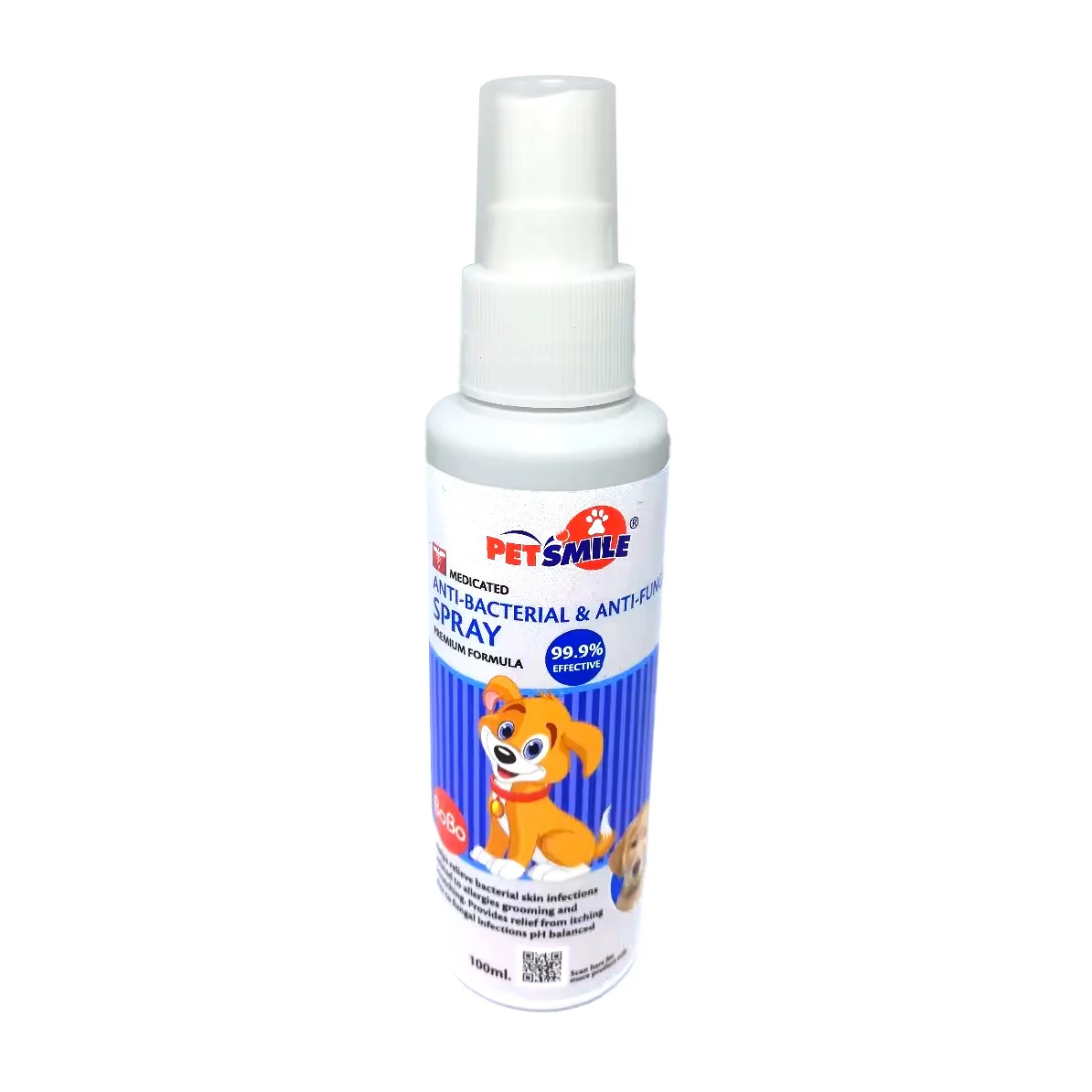 Nano Silver Pet Cleaning & Grooming Products Anti-Bacterial & Anti-Fungus Veterinary Medicated Spray for Wound Care Petshops