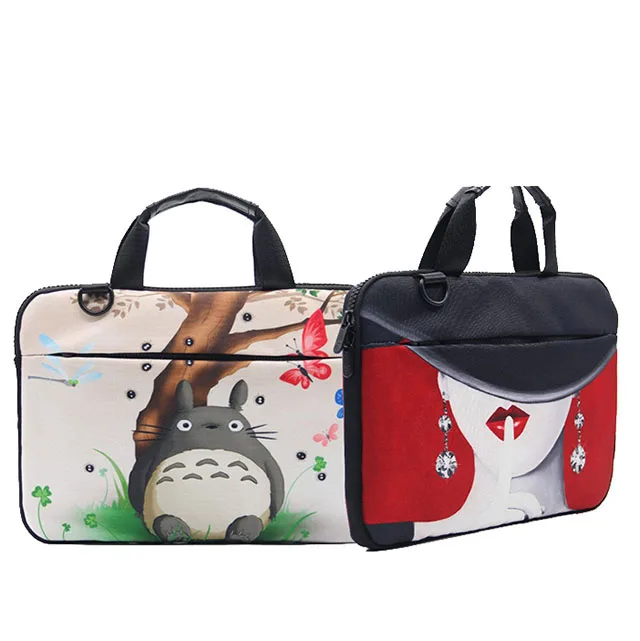 Рекламные неопреновые сумки для ноутбуков с ручками