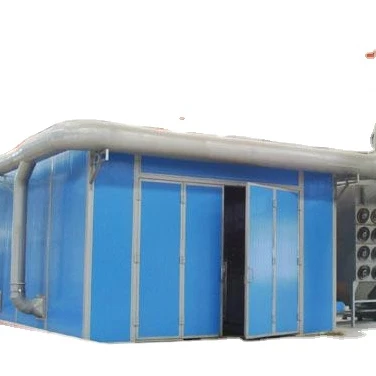 
Mechanical recovery sandblasting room and Pneumatic recovery sandblasting room 