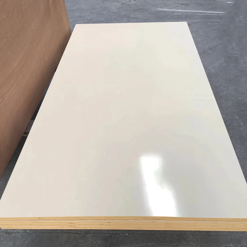 High Quality 4x8 Feet 1220*2440mm bamboo melamine laminated plywood  panel for furniture