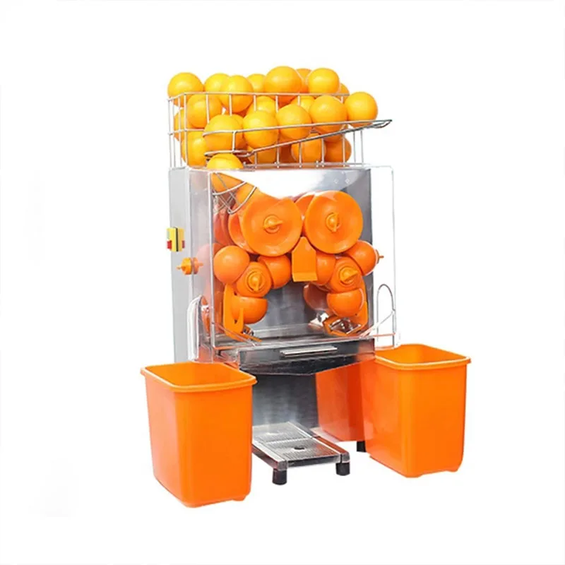 High efficiency automatic stainless steel orange juicer squeezer extruding machine/fresh electric lemon orange juice extractor
