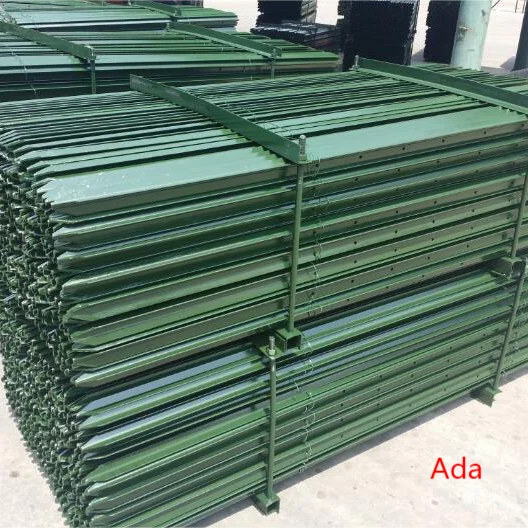 Cheap Price Chinese Factory Black Steel Fence Post / Y Fencing Pole / Star Picket with Cattle Fence