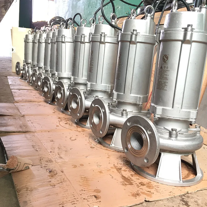 cast iron impeller submersible sewage water pump for industry and agriculture