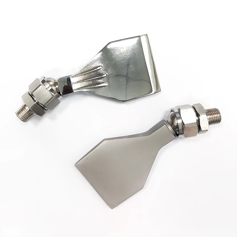 Metal Adjustable Swivel Rotary High Pressure Water Jet Flat Fan Spray Nozzle