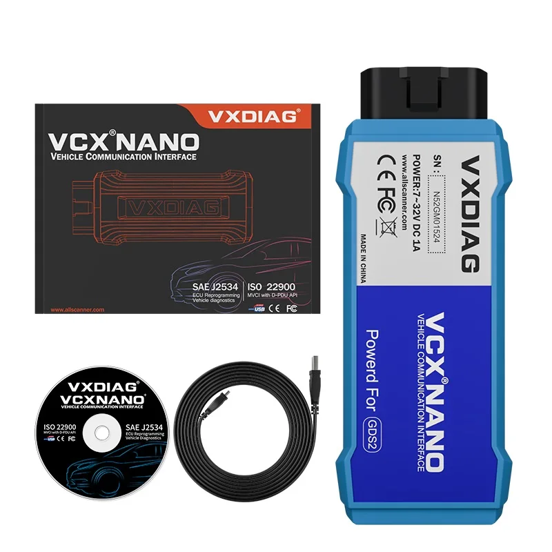 VXDIAG VCX NANO для GM/Opel GDS2 и TIS2WEB диагностический инструмент USB версия системы программирования GM лучше чем MDI