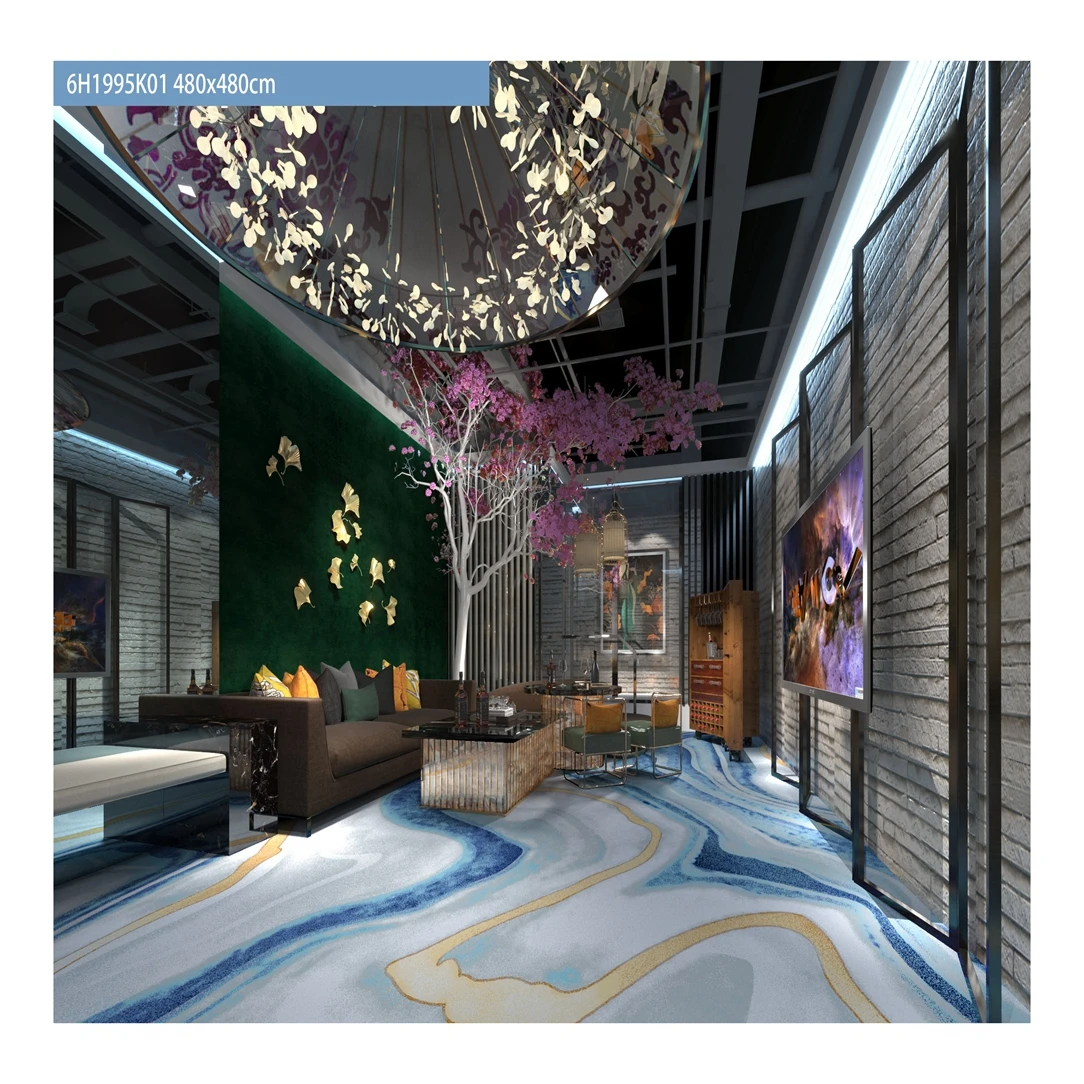 Luxury Design Wall to Wall Wire Wilton Hotel Lobby Carpet