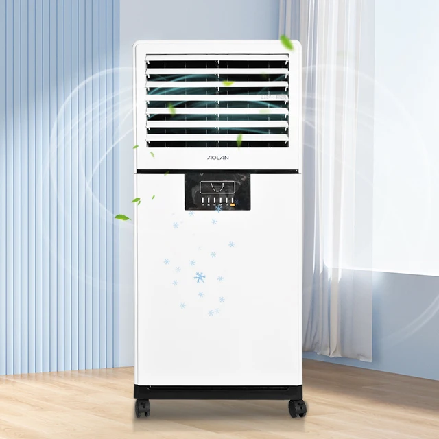 Low noise and energy saving Aolan portable evaporative air cooler conditioner fan