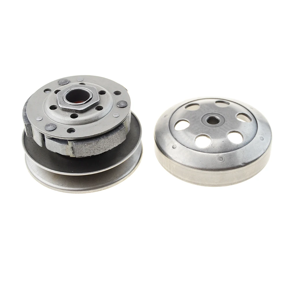 GOOFIT Motorcycle Complete Clutch Assembly Replacement For 50cc 60cc 80cc Gy6 Qmb139 Engines Parts Scooter Moped
