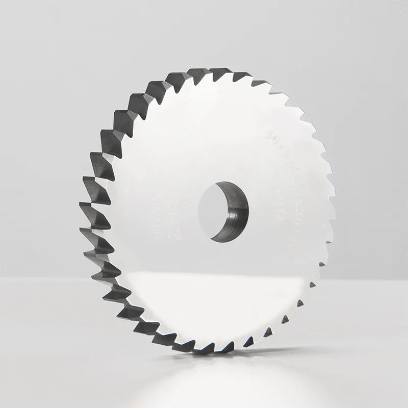 Manufacturer 24 Tooth Uncoated Metal Cutting Saw for Aluminum V Cutter