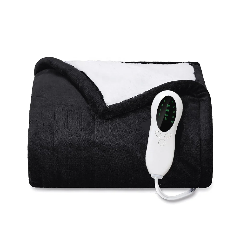 Зимние лидер продаж теплые утолщенные одеяла с быстрым обогревателем двойные слои подогревом электрическое одеяло Usb-разъемом для кровати