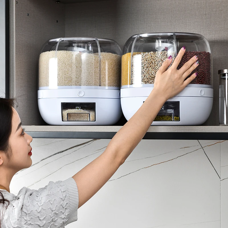 Jeko&Jeko Food-Grade Material Large Capacity Food Storage Box For Kitchen Grain Rice Container