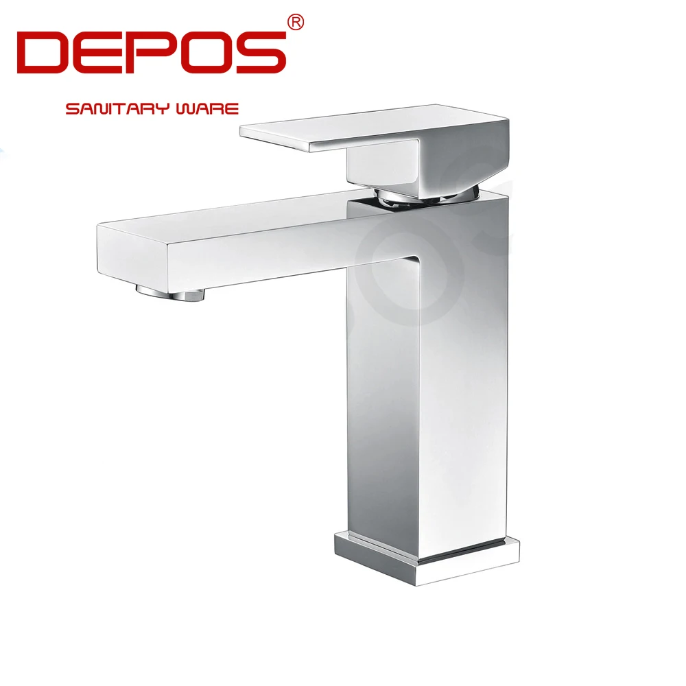 High Quality Bathroom Mixer Deck Mounted Ceramic Brass Single Handle Basin Faucet DP6601