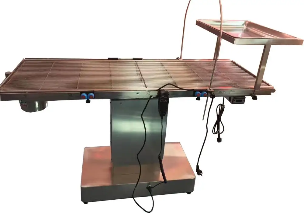 
Electric veterinary clinic pet dog surgical table stainless steel operation table 