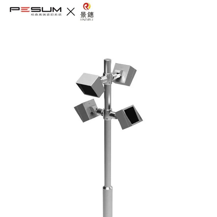 Metal Smart/Decorative Hight Mast Lighting Traffic/Street Light Pole, LED Flood Light Lighting Pole