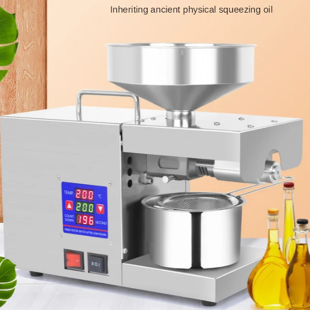 6yl-1-type Automatic Electric Heating Oil Press Machine For All Kind Of Oil Production