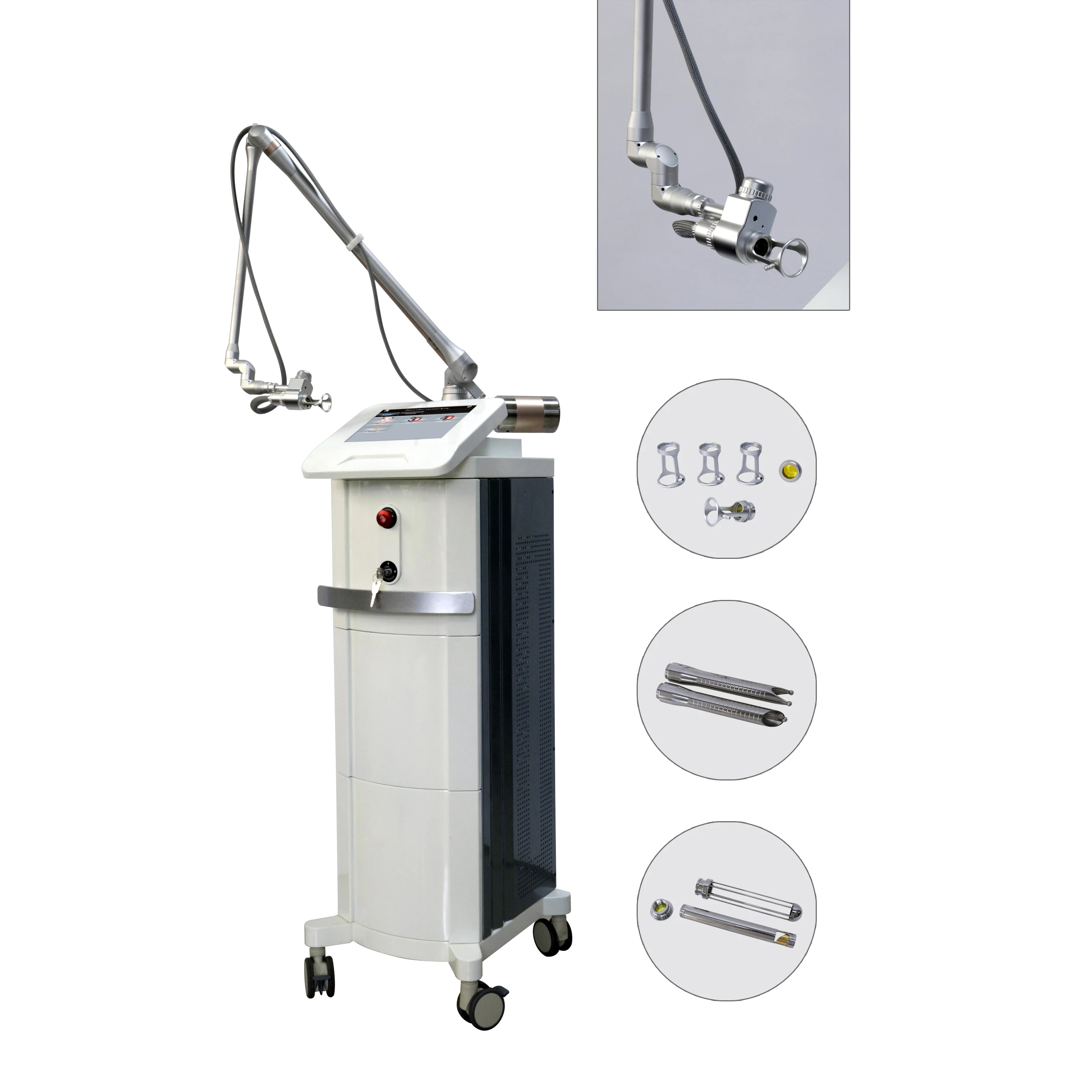 Top Quality Facial Aesthetic Treatments Stretch Mark Removal 10600nm Fraction CO2 Laser Machine for Dermatology Clinic