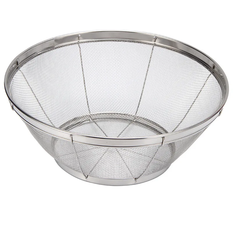 Stainless Steel Colander Mesh Colander Strainer Basket