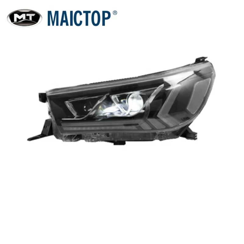 Автомобильные аксессуары MAICTOP передняя фара для hilux revo/rocco 2015-2020 светодиодная лампа хорошего качества новая