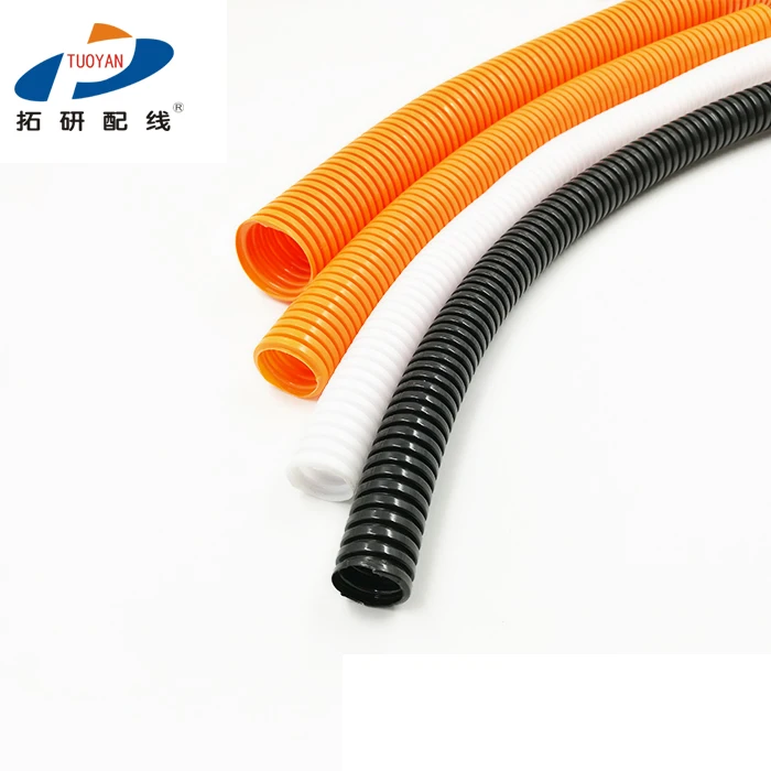 PP/PA/PE  Plastic Flexible Corrugated Conduit Pipe Hose Culvert Pipe