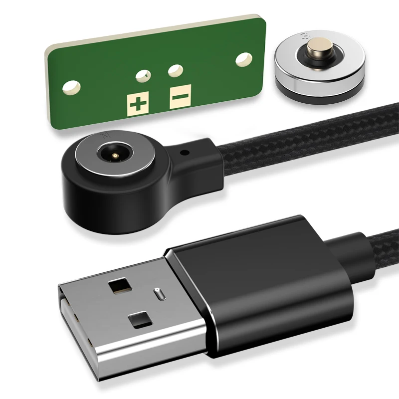 
Thin Round 2 Pin Male SMT PCB Connector For USB Cable,Magnetic Connector Female And Male Pogo Pin Charging 