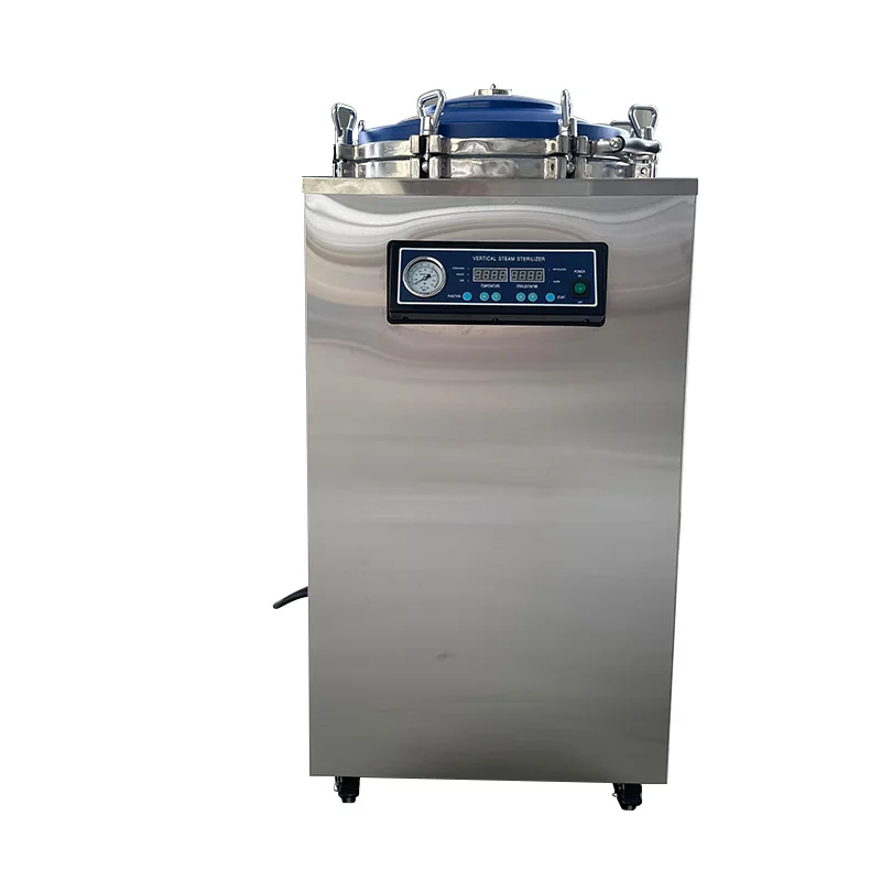 Professional manufacturer vertical high pressure steam sterilizer autoclave lab instrument vertical autoclave