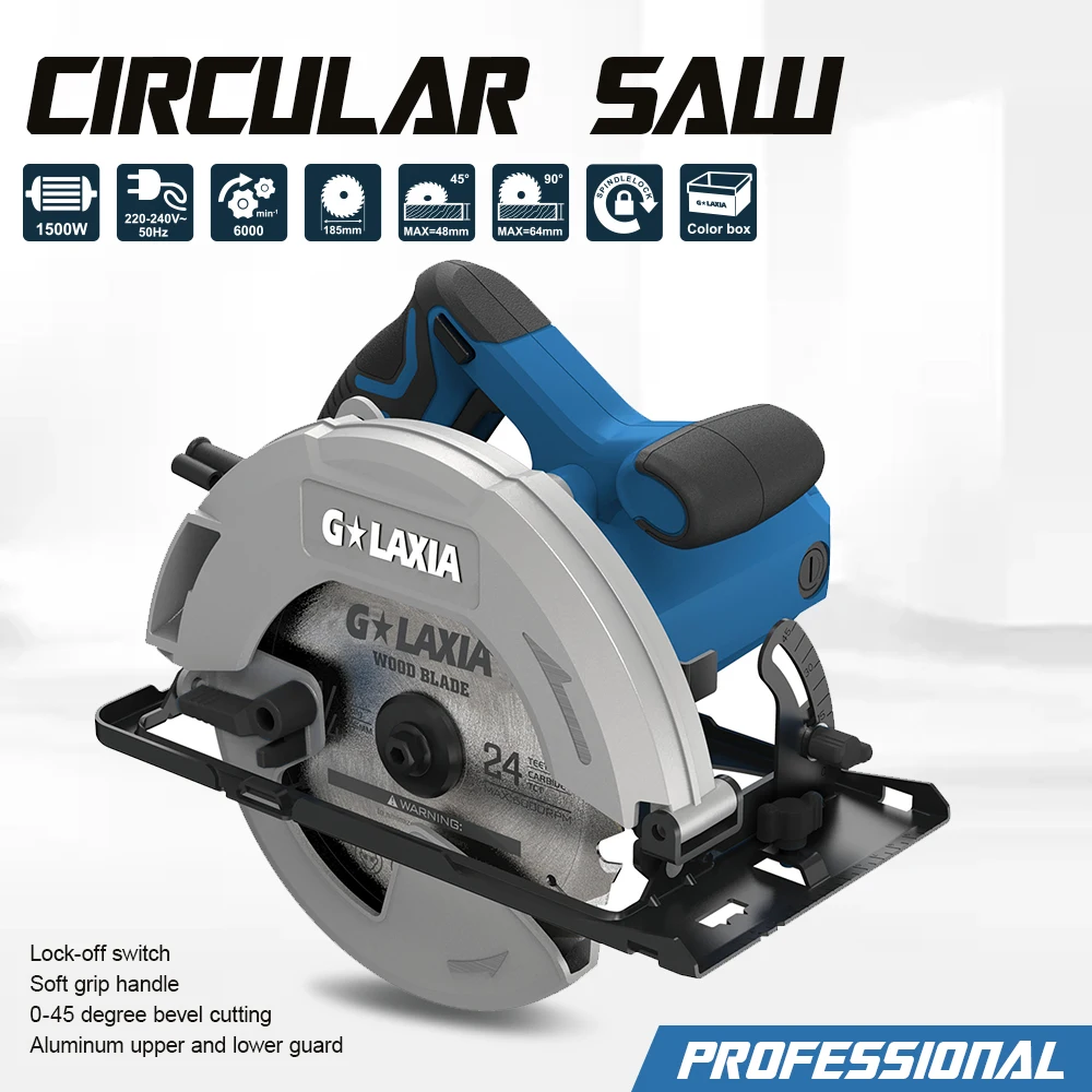High Quality Factory  Electric Corded Circular Saw with directly sale accept OEM