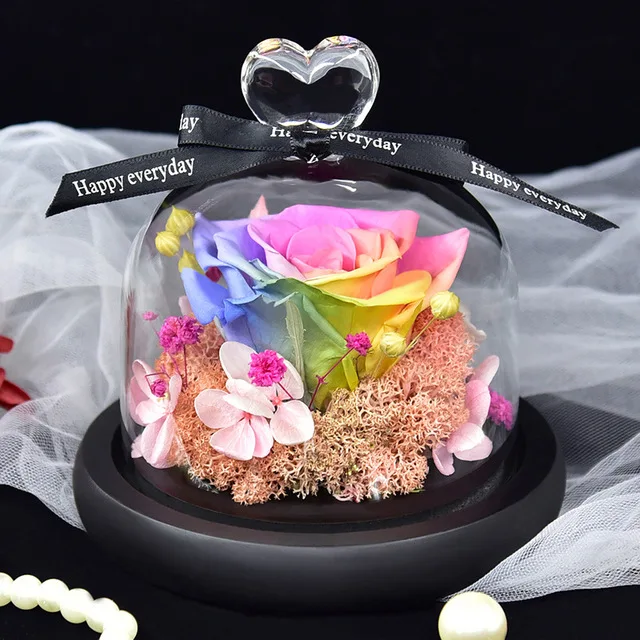 wholesale preserved flower eternal rose dried artificial flowers good price eternal flower gift