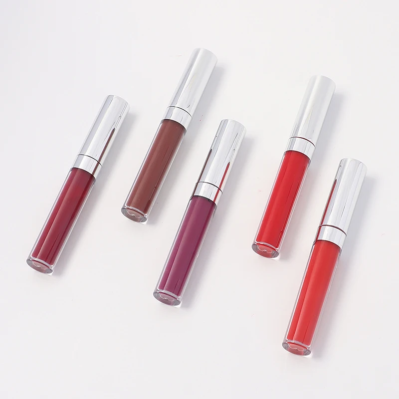 Фирменная помада, Косметика для макияжа, набор веганских блесков для губ, жидкая помада, матовая помада с логотипом