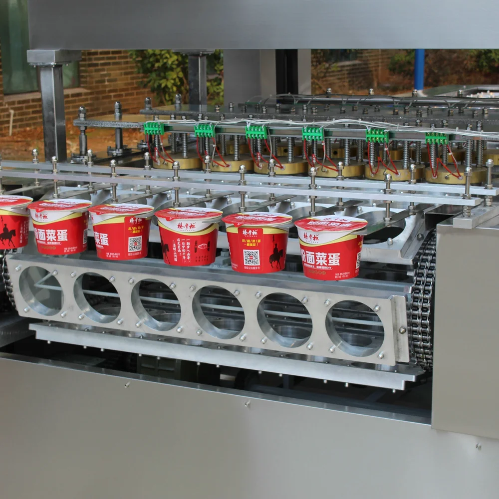 Automatic Pot Paper Cup Instant Ramen Dry Noodle Box Packaging Sealing Machine