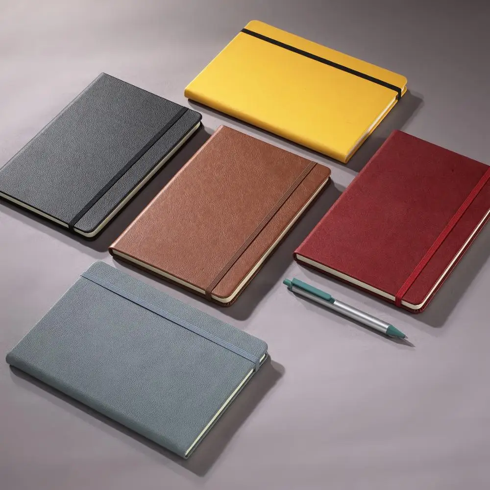 
Promotional Write Usage A5 Pu Leather Notebook Customized Inner Pages Exercise School Note book Logo Notebook 