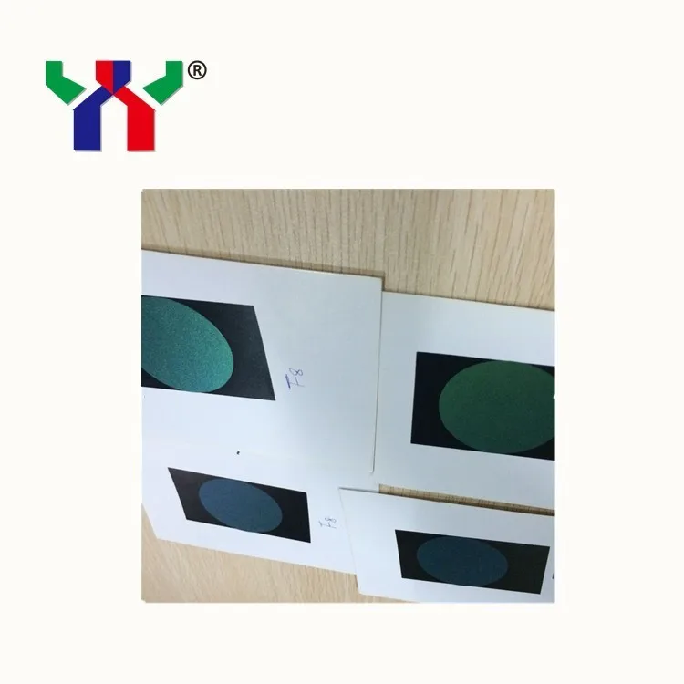 Ceres Interferometric Optical Variable Ink F8 Yellow Green to Blue,100 G/bottle