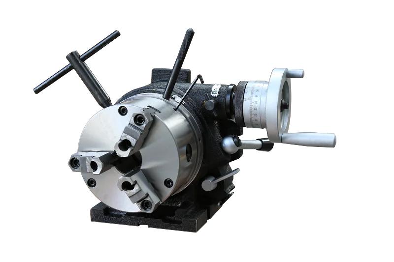 Horizontal vertical super dividing head CS-8/F3-8